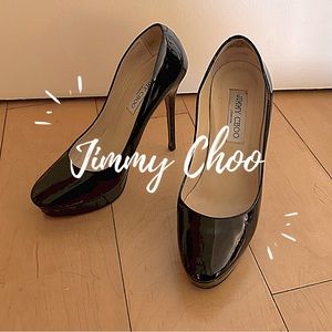 Jimmy Choo - Patent Leather Pumps - Black - 37